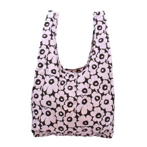 マリメッコ トートバッグ レディース ウニッコ Unikko ピンク marimekko 092455 940 LAVENDER　BLACK