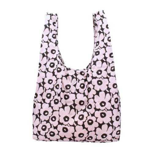 マリメッコ トートバッグ レディース ウニッコ Unikko ピンク marimekko 092455 940 LAVENDER　BLACK