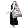 マリメッコ トートバッグ レディース ウニッコ Unikko ピンク marimekko 092455 940 LAVENDER　BLACK