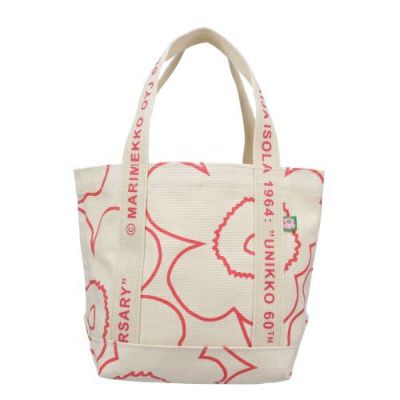 マリメッコ トートバッグ レディース ウニッコ Unikko ピンク