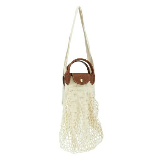 ロンシャン ショルダーバッグ レディース ル プリアージュ フィレ L ホワイト LONGCHAMP 10121 HVH 037 Ecru