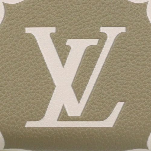 ルイヴィトン コインケース モノグラムアンプラント ジッピー・コインパース カーキ LOUIS VUITTON M82448 クレーム