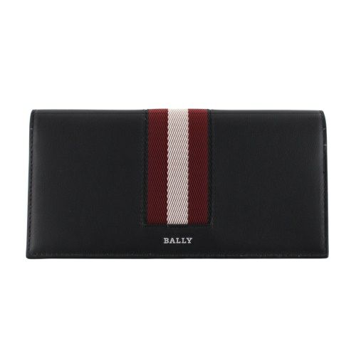 バリー 長財布 メンズ BALEN バレン BALLY 6302794 ブラック レッド