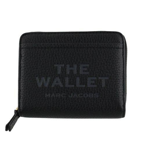 マークジェイコブス 二つ折り財布 レディース THE MINI COMPACT WALLET ブラック Marc Jacobs 2R3SMP044S10 001 BLACK