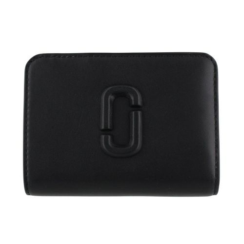 マークジェイコブス 二つ折り財布 レディース THE MINI COMPAT WALLET ブラック Marc Jacobs 2S4SMP007S02 001 BLACK