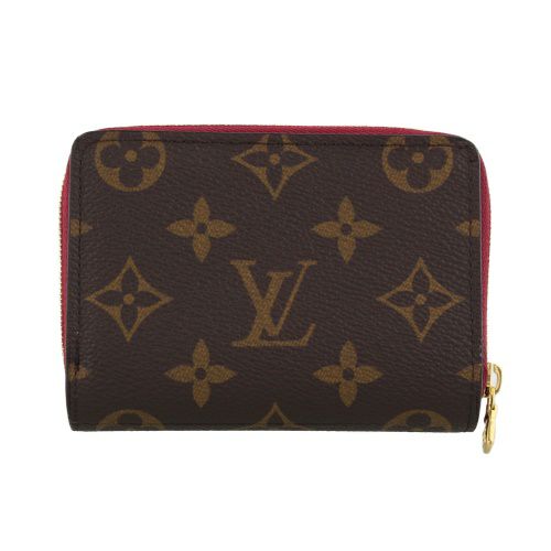 ルイヴィトン 二つ折り財布 モノグラム ポルトフォイユ・ルー レッド LOUIS VUITTON M82377 フューシャ | GINZA  LoveLove（ラブラブ）