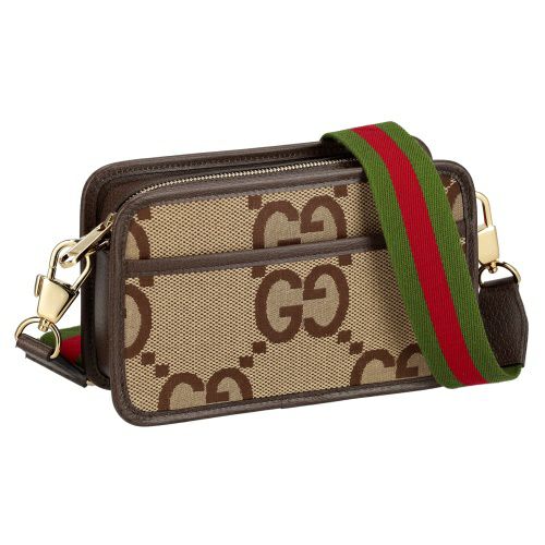 グッチ ショルダーバッグ レディース ジャンボGG ブラウン GUCCI  