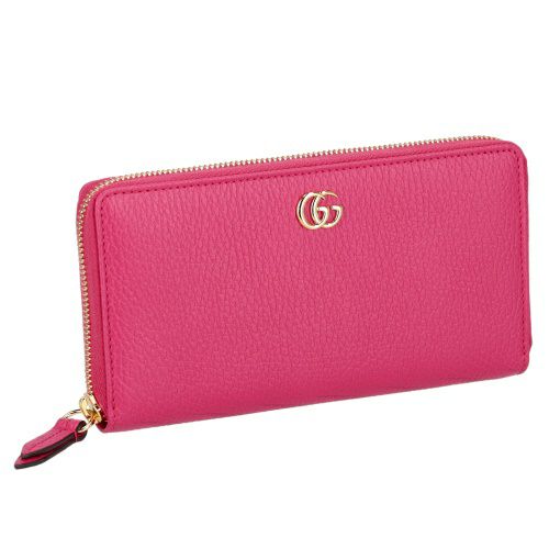 グッチ 長財布 レディース ダブルG ジップアラウンドウォレット ピンク GUCCI 456117 CAO2G 5744 | GINZA  LoveLove（ラブラブ）