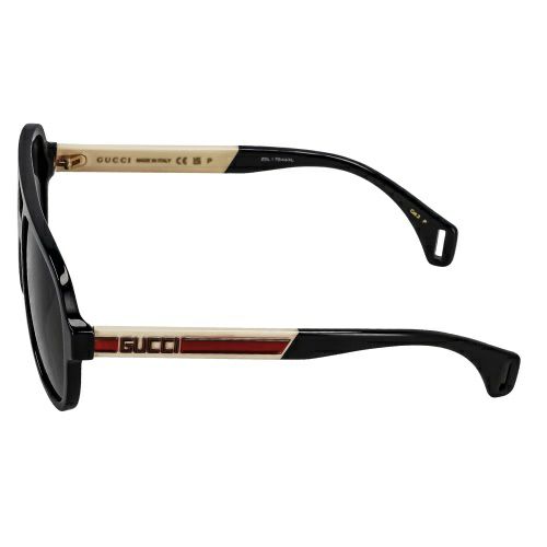 グッチ サングラス メンズ ティアドロップ型 ブラック GUCCI GG0463S 002