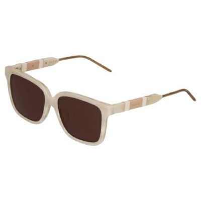 グッチ サングラス レディース ウェリントン ベージュ GUCCI GG0599SA 005
