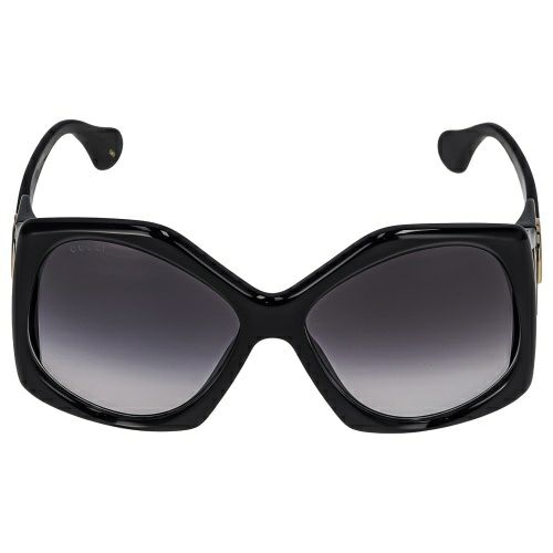 グッチ サングラス レディース バタフライ型 ブラック GUCCI GG0875S 001