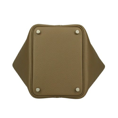 エルメス ピコタン・ロック18 PM エトゥープ トリヨンクレマンス シルバー金具 B刻印 HERMES Picotin PM