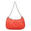 コーチ アウトレット ショルダーバッグ レディース テリ シグネチャー レッド COACH OUTLET CJ608 SVRCK BRIGHT POPPY