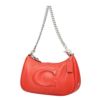 コーチ アウトレット ショルダーバッグ レディース テリ シグネチャー レッド COACH OUTLET CJ608 SVRCK BRIGHT POPPY