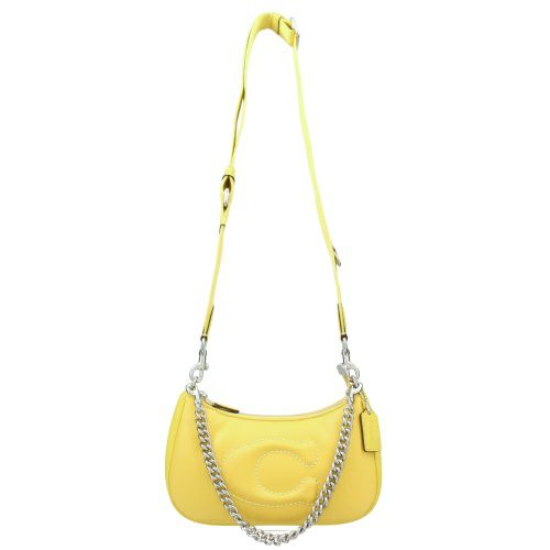 コーチ アウトレット ショルダーバッグ レディース テリ シグネチャー イエロー COACH OUTLET CJ608 SVS9V