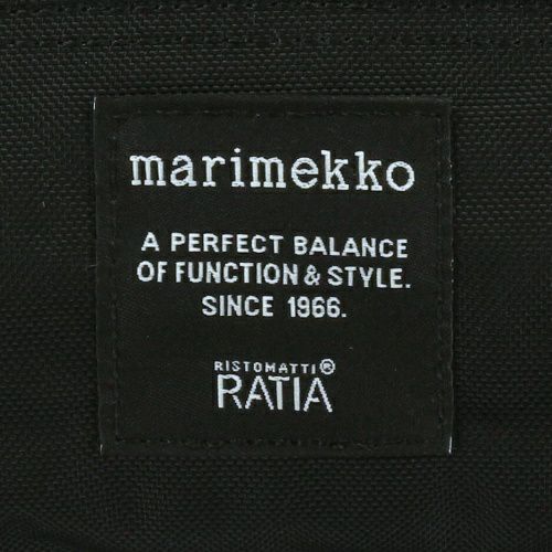 マリメッコ ショルダーバッグ レディース MY THINGS ブラック marimekko 092519 999 BLACK