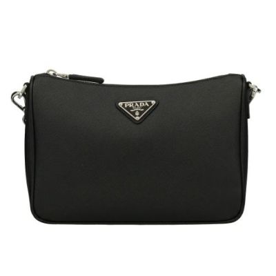 PRADA プラダ ポーチ レディース ブラック 1NA015 2CFK F0OK0 NERO+ASTRALE | GINZA  LoveLove（ラブラブ）