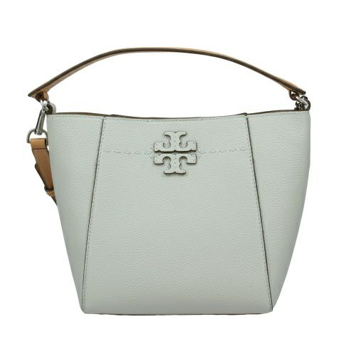 トリーバーチ ショルダーバッグ レディース マックグロー スモール バケットバッグ グレー TORY BURCH 155094 020 FEATHERGRAY