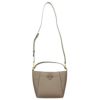 トリーバーチ ショルダーバッグ レディース MCGRAW SMALL BUCKET BAG ブラウン TORY BURCH 74956 963 SILVER MAPLE