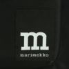 マリメッコ バックパック レディース Everything Backpack L Solid ブラック marimekko 091198 009 BLACK