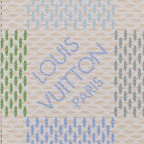 ルイヴィトン 長財布 ダミエ ジッピー・ウォレット ホワイト LOUIS VUITTON N40748 ピスタチオ グリーン