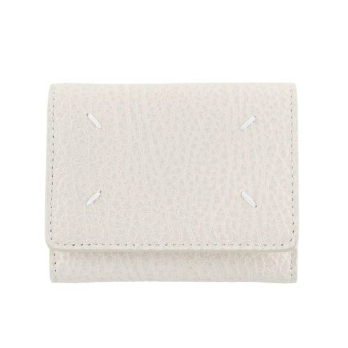 メゾンマルジェラ 三つ折り財布 レディース グレー MAISON MARGIELA SA3UI0010P4455 H9677 GREIGE
