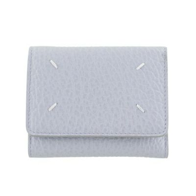み*ー様 マルジェラMaison Margiela三つ折り財布 ライトブルー Maison Margiela（旧Maison Martin Margiela） - マルジェラ 三