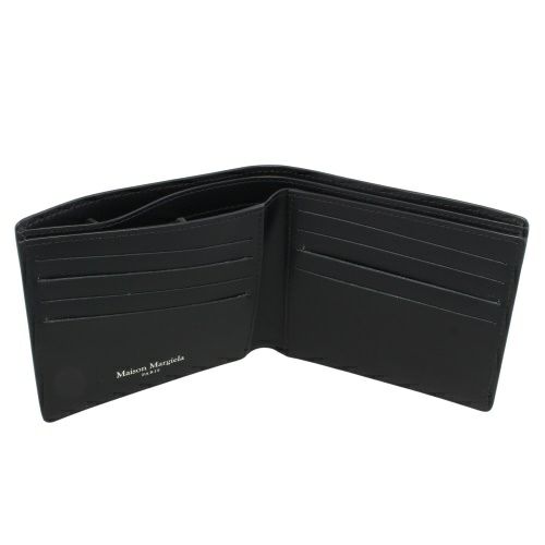 メゾンマルジェラ 二つ折り財布 メンズ ブラック MAISON MARGIELA S35UI0435P4745 T8013 ブラック