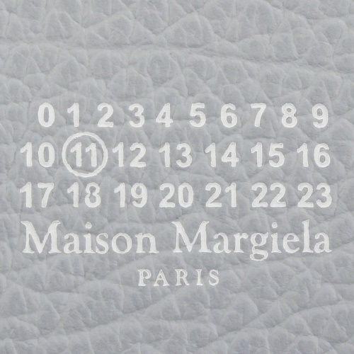 メゾンマルジェラ 二つ折り財布 レディース ブルー MAISON MARGIELA S56UI0140P4455 T6172 BREEZE