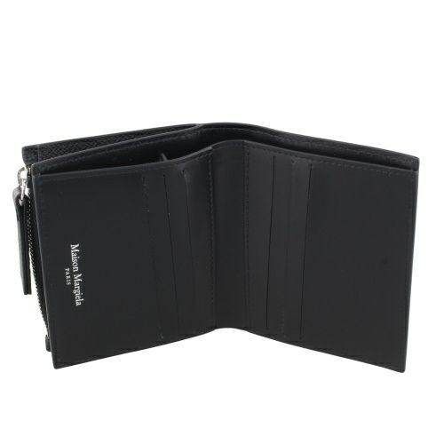 メゾンマルジェラ 二つ折り財布 メンズ ブラック MAISON MARGIELA SA1UI0020P4745 T8013 ブラック