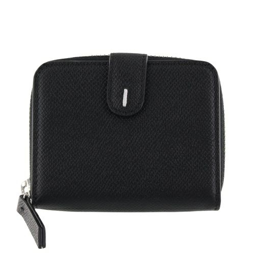 メゾンマルジェラ 二つ折り財布 レディース ブラック MAISON MARGIELA SA3UI0006P4745 T8013 ブラック