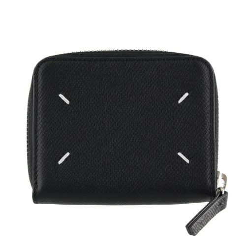 メゾンマルジェラ 二つ折り財布 レディース ブラック MAISON MARGIELA SA3UI0006P4745 T8013 ブラック