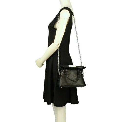 メゾンマルジェラ ショルダーバッグ レディース 5AC ファイブエーシー ブラック MAISON MARGIELA S56WG0081P4455 T8013 ブラック