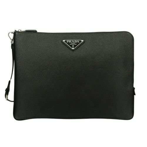 プラダ PRADA ポーチ ブラック メンズ 2na060 2dmh f0002【返品送料 