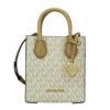 マイケルコース ショルダーバッグ レディース マーサー シグネチャー ショッパー ホワイト MICHAEL KORS 35T1GM9C0I CAMEL MLT