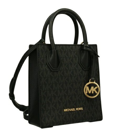 マイケルコース ショルダーバッグ レディース マーサー シグネチャー ショッパー ブラック MICHAEL KORS 35T1GM9C0I BLACK  | GINZA LoveLove（ラブラブ）