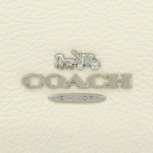 コーチ アウトレット トートバッグ レディース メドウ ショルダー バッグ ホワイト COACH OUTLET CM074 SV/HA