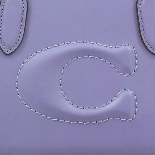 コーチ アウトレット トートバッグ レディース ニーナ スモール トート パープル COACH OUTLET CR097 SV/IZ