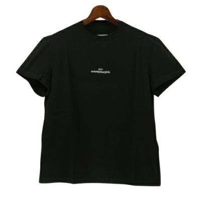 メゾンマルジェラ Tシャツ 半袖 メンズ ブラック Maison