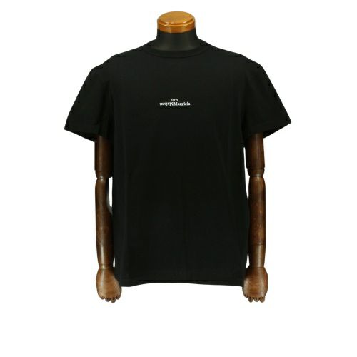 メゾンマルジェラ Tシャツ 半袖 メンズ ブラック Maison Margiela 