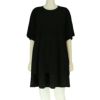 エムエム6 メゾンマルジェラ Tシャツ 半袖 レディース ブラック MM6 MAISON MARGIELA S52GC0246S24312 900 BLACK L ロゴ