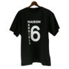 エムエム6 メゾンマルジェラ Tシャツ 半袖 レディース ブラック MM6 MAISON MARGIELA S52GC0249S24311 900 BLACK M ロゴ