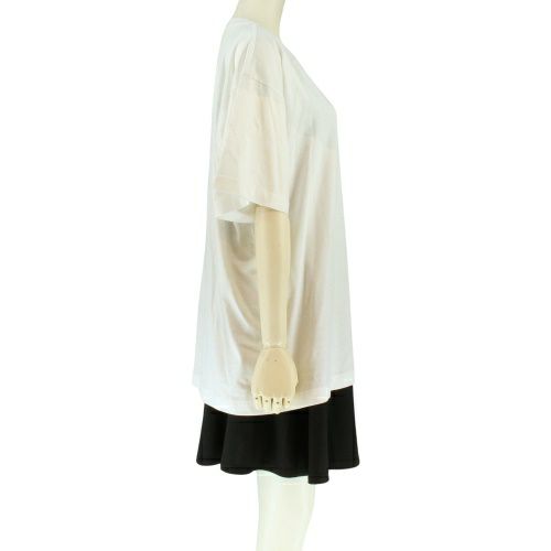 エムエム6 メゾンマルジェラ Tシャツ 半袖 レディース ホワイト MM6 MAISON MARGIELA S52GC0267S24312 101 WHITE S ロゴ