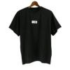 エムエム6 メゾンマルジェラ Tシャツ 半袖 レディース ブラック MM6 MAISON MARGIELA S52GC0267S24312 900 BLACK XS ロゴ