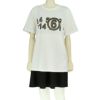 エムエム6 メゾンマルジェラ Tシャツ 半袖 レディース ホワイト MM6 MAISON MARGIELA S52GC0277S24312 101 WHITE S ロゴ