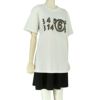 エムエム6 メゾンマルジェラ Tシャツ 半袖 レディース ホワイト MM6 MAISON MARGIELA S52GC0277S24312 101 WHITE S ロゴ