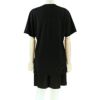 エムエム6 メゾンマルジェラ Tシャツ 半袖 レディース ブラック MM6 MAISON MARGIELA S52GC0277S24312 900 BLACK S ロゴ