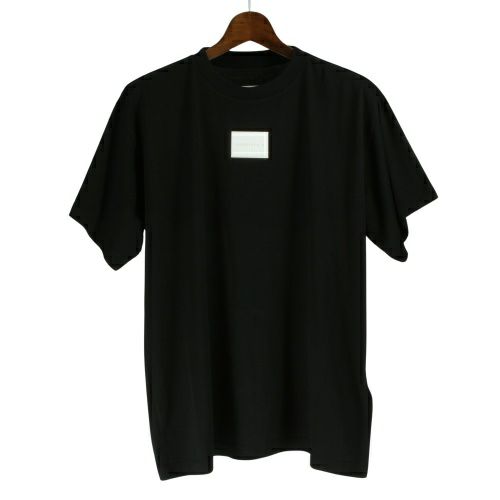 エムエム6 メゾンマルジェラ Tシャツ 半袖 レディース ブラック MM6 MAISON MARGIELA S62GD0111S23955 900 BLACK M ロゴ