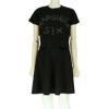 エムエム6 メゾンマルジェラ Tシャツ 半袖 レディース ブラック MM6 MAISON MARGIELA S62GD0121S23588 900 BLACK M ロゴ