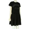 エムエム6 メゾンマルジェラ Tシャツ 半袖 レディース ブラック MM6 MAISON MARGIELA S62GD0121S23588 900 BLACK M ロゴ